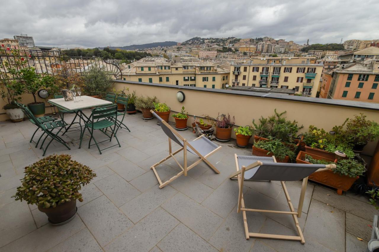 Altido Apt For 3 With Rooftop Balcony And Lovely Cityview Γένοβα Εξωτερικό φωτογραφία